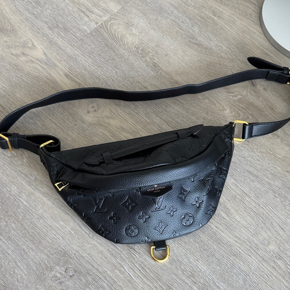 LV Leather  Belt Bag